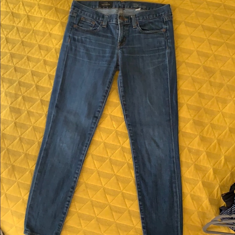J Crew Toothpick - Ankle Jeans